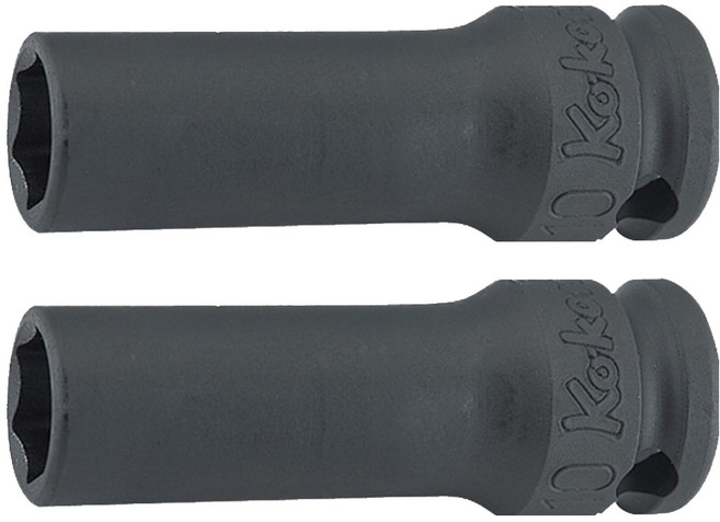 코켄 임팩세미롱소켓 임팩용 6각 13301X 12mm, 2개