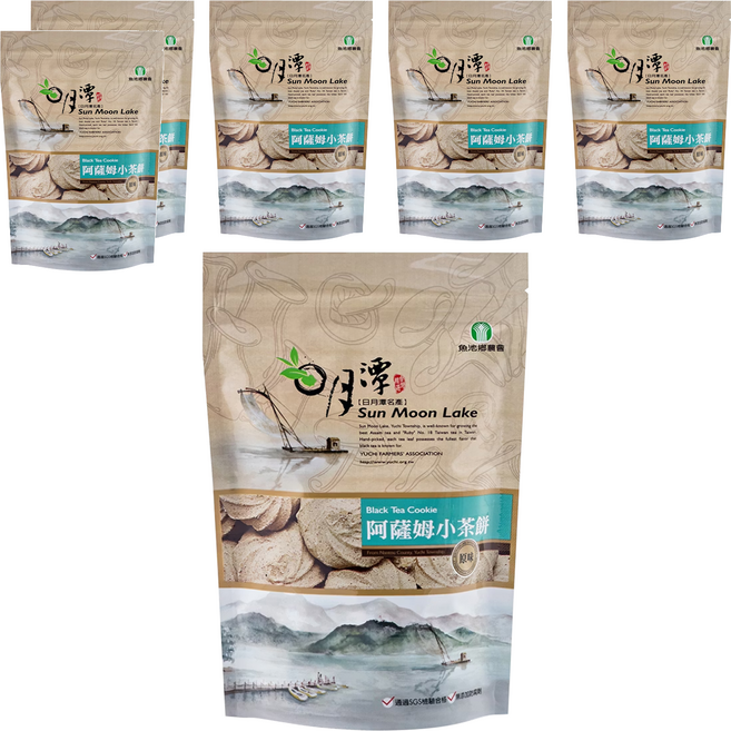 魚池鄉農會 阿薩姆小茶餅, 96g, 6個