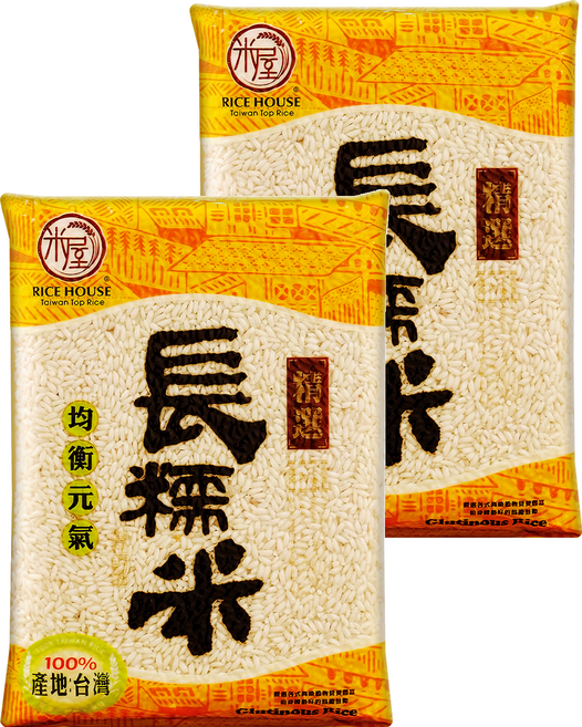 RICE HOUSE 米屋 長糯米, 600g, 2包