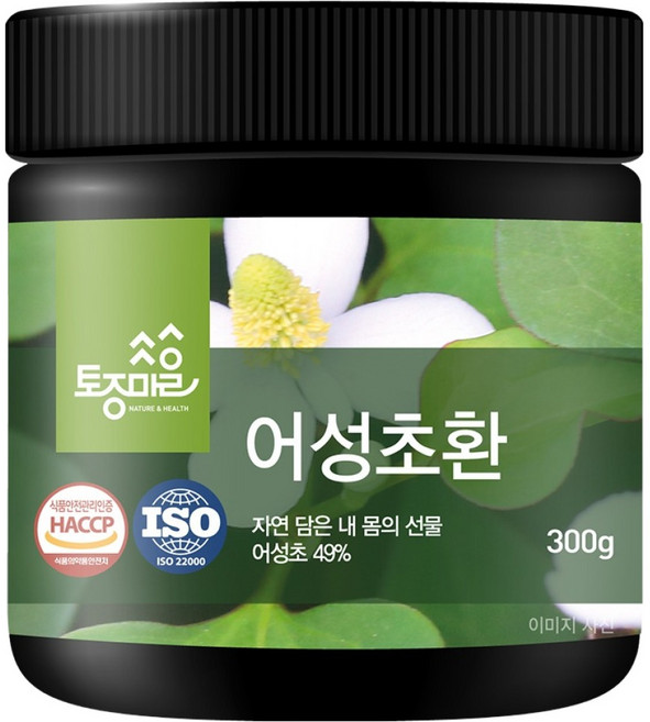 토종마을 국내산 어성초환, 300g, 1개