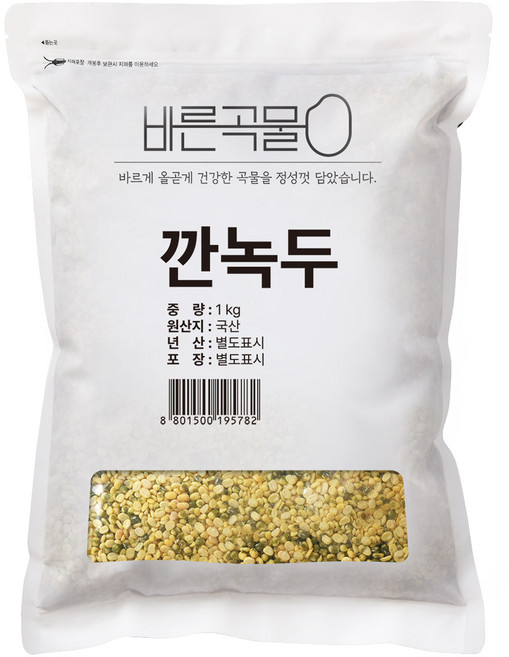 두보식품 국산 깐녹두, 1kg, 1개