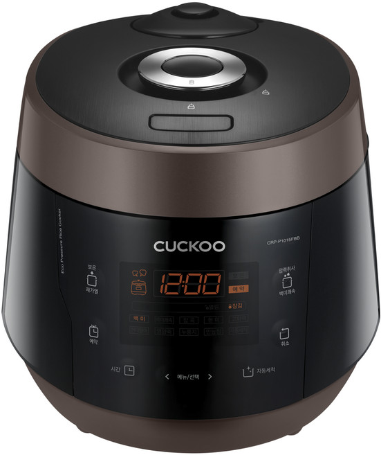 쿠쿠 전기압력밥솥 10인용, CRP-P1015FBB, 브라운