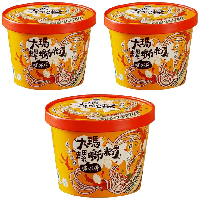 DaMa 大瑪南洋蔬食 螺螄粉 234g, 3入