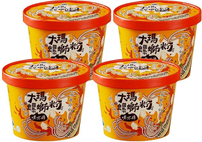 DaMa 大瑪南洋蔬食 螺螄粉 234g, 4入