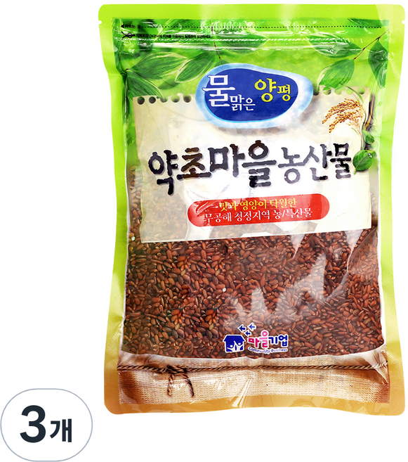 증안리약초마을 찰홍미, 1kg, 3개