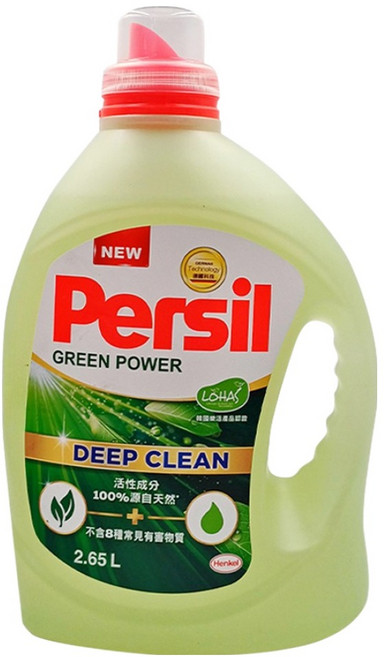 Persil 寶瀅 台灣公司貨 植純粹洗衣凝露, 2.65L, 1桶, 1桶