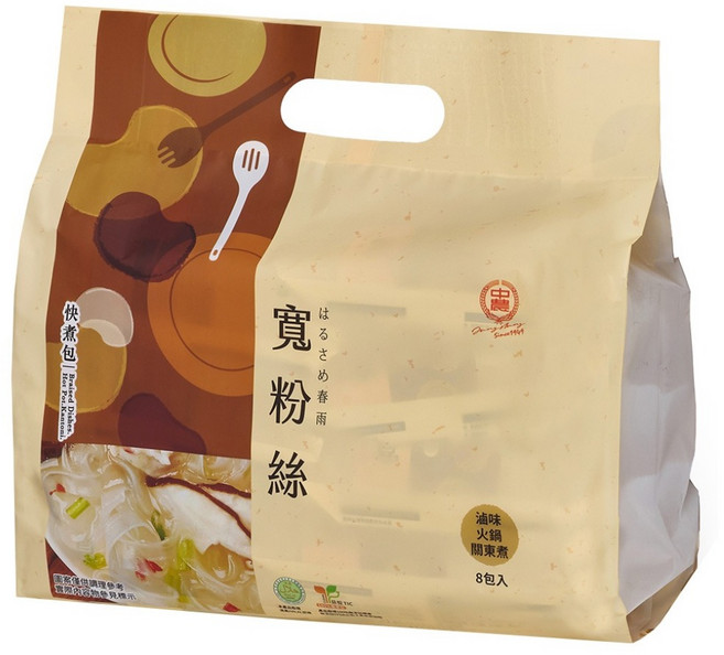 中農粉絲 寬粉絲 快煮包, 280g, 1袋
