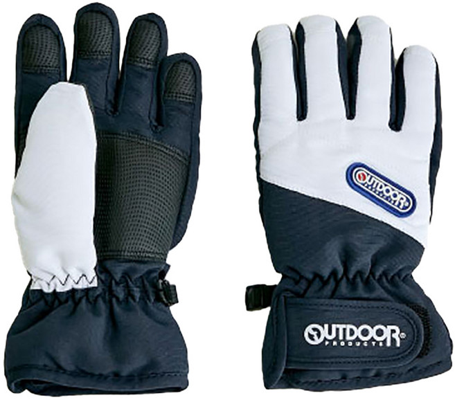 아웃도어프로덕츠 아동용 벨크로 워터프루프 스키장갑