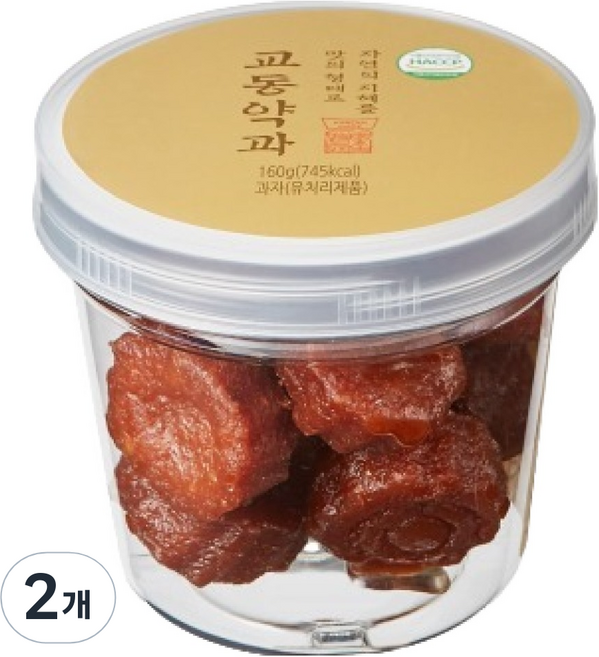교동한과 교동약과, 160g, 2개