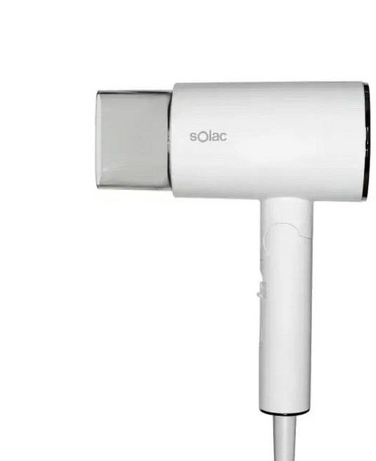 sOlac 負離子吹風機 SHD-208W 110V 1200W 尺寸169x212x76mm, 白色