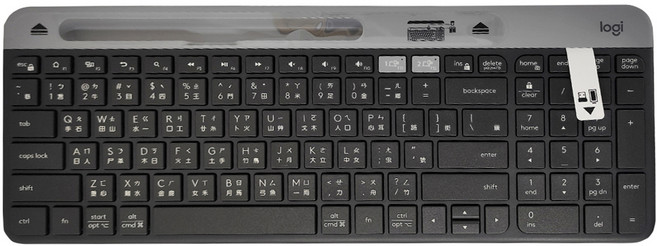 logitech 羅技 超薄跨平台藍牙鍵盤 原廠保固, K580, 石墨灰