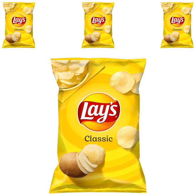 레이즈 클래식 감자칩, 184.2g, 4개