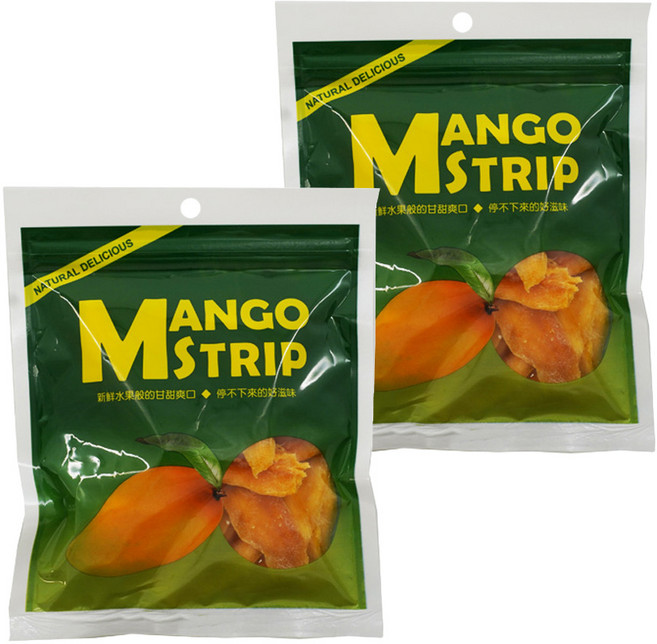 志烜食品 特級芒果乾, 150g, 2包