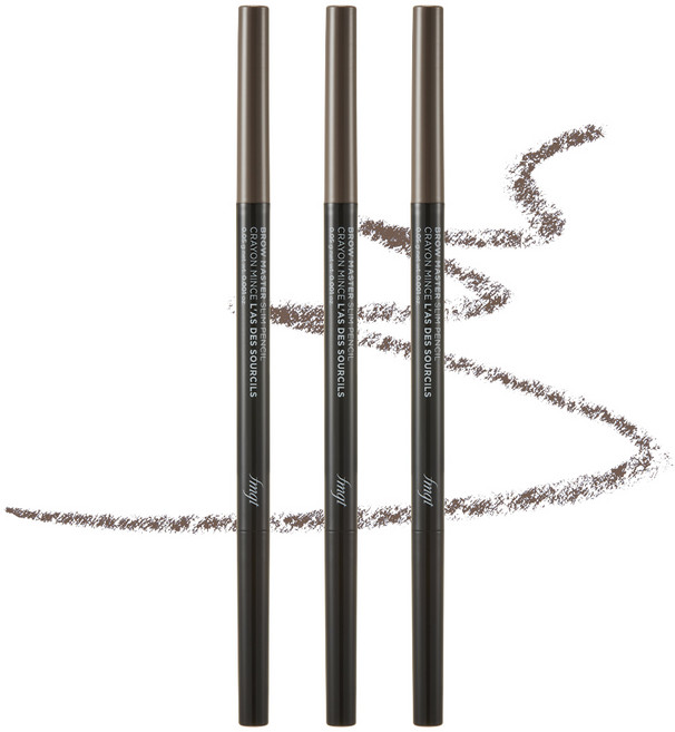 fmgt 브로우마스터 아이브로우 슬림 오토펜슬 0.05g, 01 그레이브라운, 3개