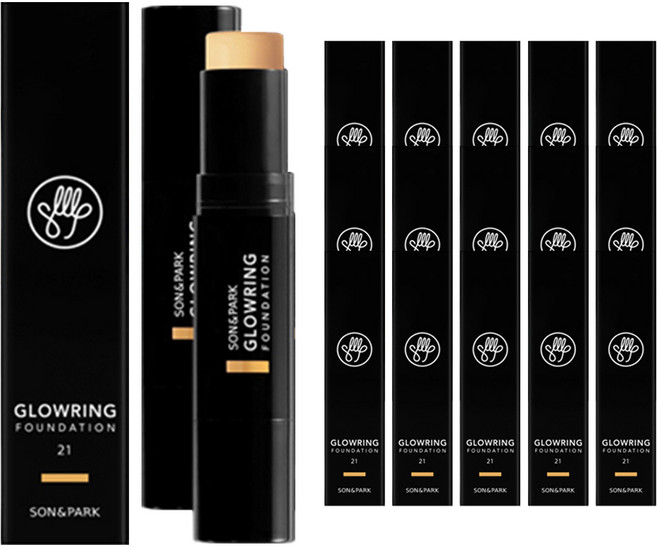 손앤박 글로우 링 스틱 파운데이션 12g, 21호 라이트, 8개