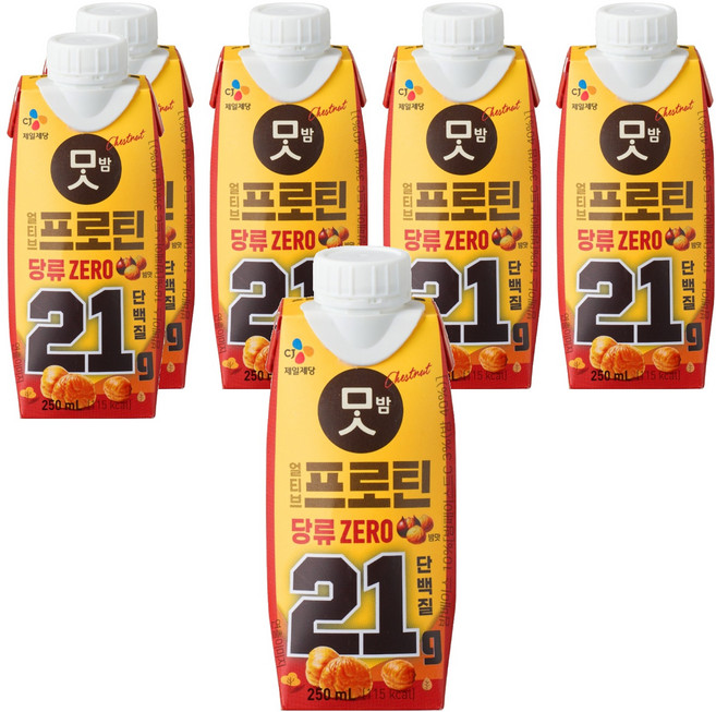 얼티브 프로틴 밤맛, 250ml, 6개
