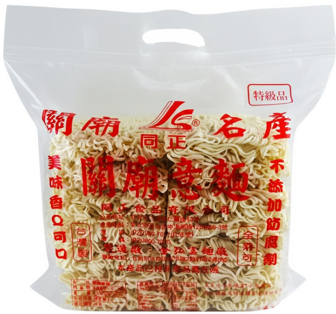 同正 關廟拉麵, 1.2kg, 1袋
