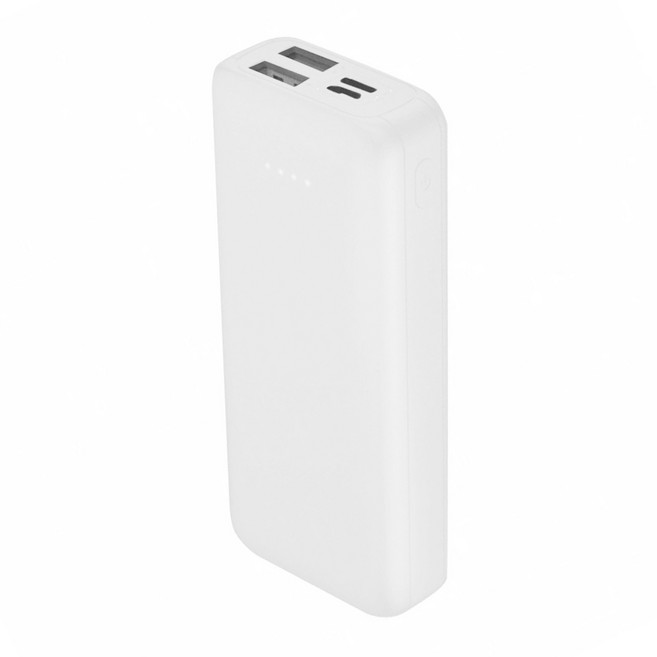 MCK 科技 馬卡龍行動電源 10000mAh 額定容量 6300mAh, MCK-9527, 雪熊白