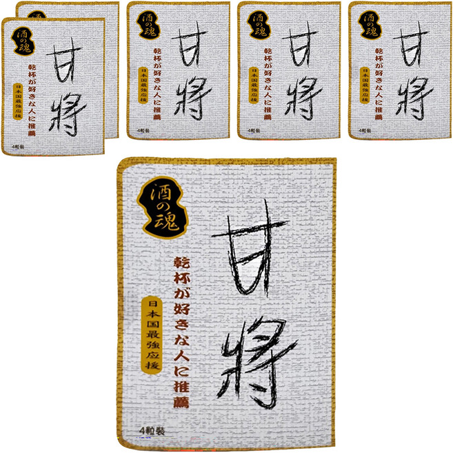 甘將 活力膠囊, 4顆, 1.92g, 6入