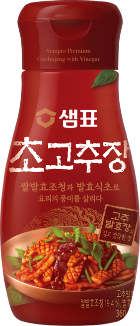 샘표 초고추장, 1개, 360g