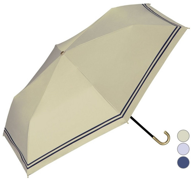 더블유피씨 여성용 암막 UV차단 세일러 미니 3단 양산 801-18908-102