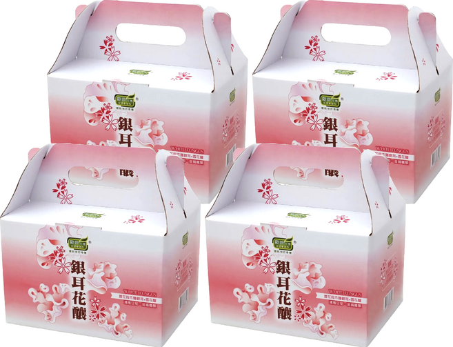 odean 歐典生機 銀耳花釀禮盒, 180g, 4盒