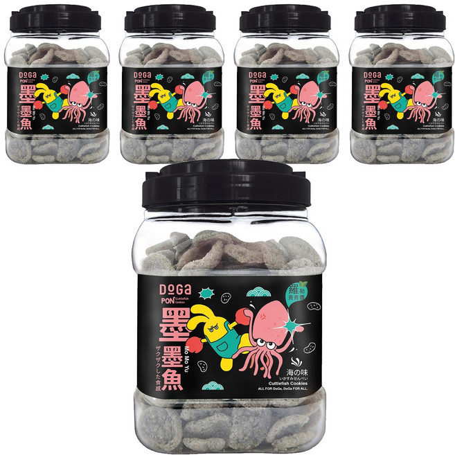 PON 墨墨魚, 130g, 5罐