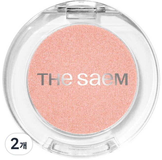 더샘 샘물 싱글 섀도우, CR02 입덕주의 살구, 2개