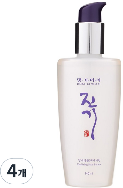 댕기머리 진기 헤어 세럼, 140ml, 4개