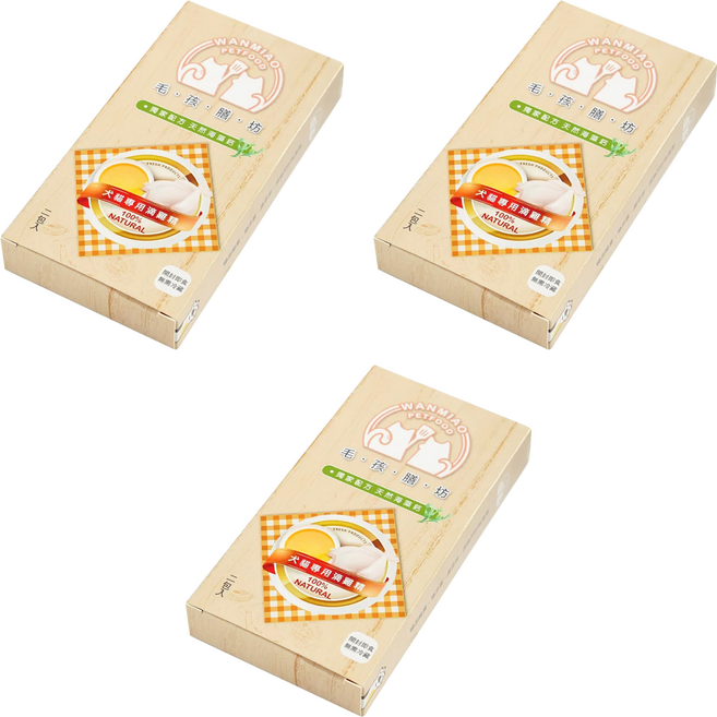 WANMIAO PETFOOD 毛孩膳坊 滴雞精 2包, 3盒, 130ml, 雞肉
