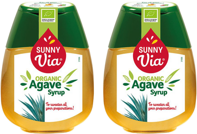써니비아 유기농 아가베시럽, 2개, 250g