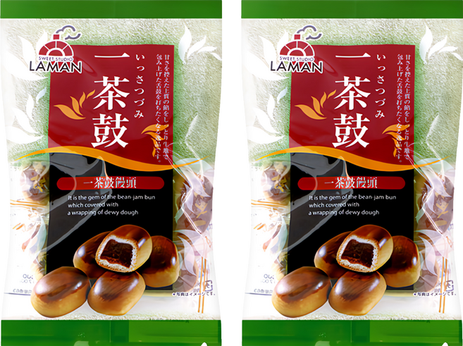 LAMAN 拉曼 茶鼓饅頭, 150g, 2袋