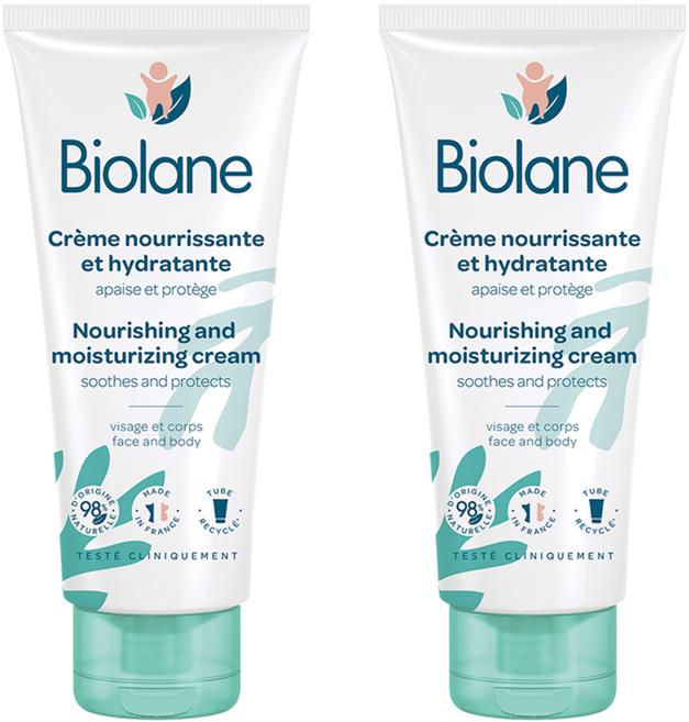 비올란 너리싱 모이스처라이징 크림, 100ml, 2개