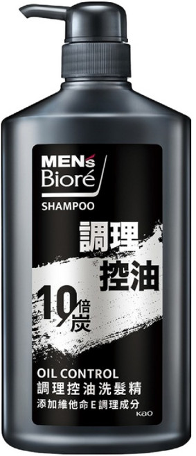 MEN's Biore 男性調理控油洗髮精, 750g, 1瓶