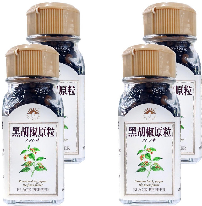 新光洋菜 黑胡椒原粒, 28g, 4罐