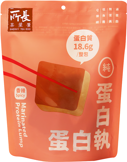 所長茶葉蛋 香辣蛋白執 6入, 150g, 1包