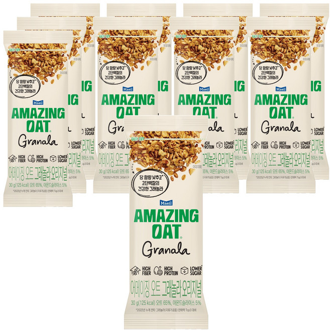 어메이징오트 그래놀라 오리지널 10p, 300g, 1개