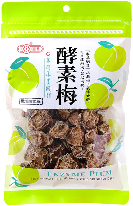 惠香 酵素梅, 160g, 1包