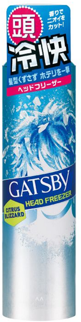 GATSBy 頭皮冰凍噴霧 柑橘, 100g, 1瓶