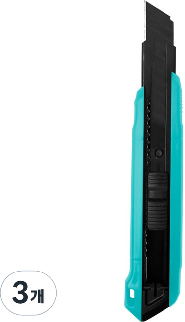 World Clean 專業美工刀 大型 18mm, 藍色, 3個