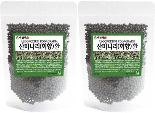 백장생 산미나리환, 2개, 300g