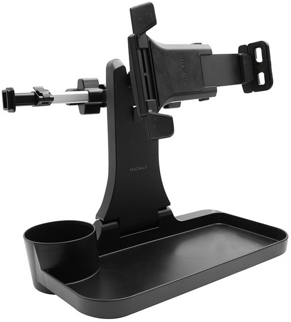 맥컬리 차량용 뒷좌석 헤드레스트 트레이 거치대 HRMOUNTPROTRAY, 1개