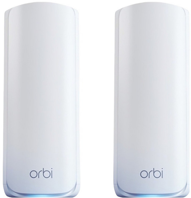 NETGEAR orbi 台灣公司貨 Orbi BE11000 三頻 WiFi 7 Mesh 路由器 + 衛星延伸器, RBE772, 1組
