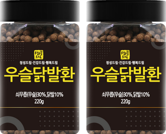 생생드림 우슬 닭발 환, 2개, 220g