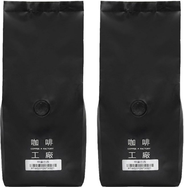 咖啡工廠 精品級G1咖啡豆 特選巴西, 咖啡豆(無研磨), 450g, 2包