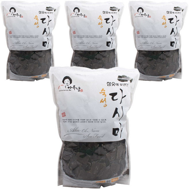 안옥남 숙성다시마, 360g, 4개