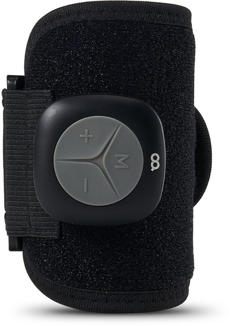 오아 바디스팟W 무선 EMS 저주파 손목 마사지기, OMS-017BK