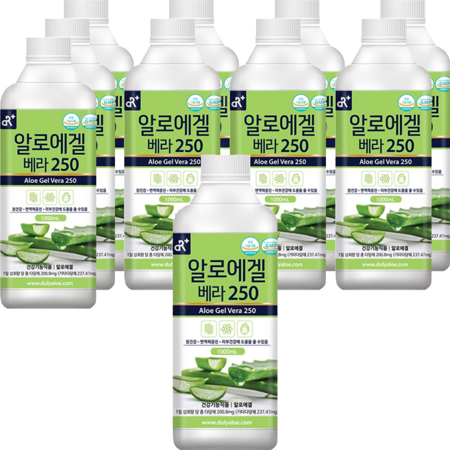 DR 알로에겔 베라 250, 1L, 10개