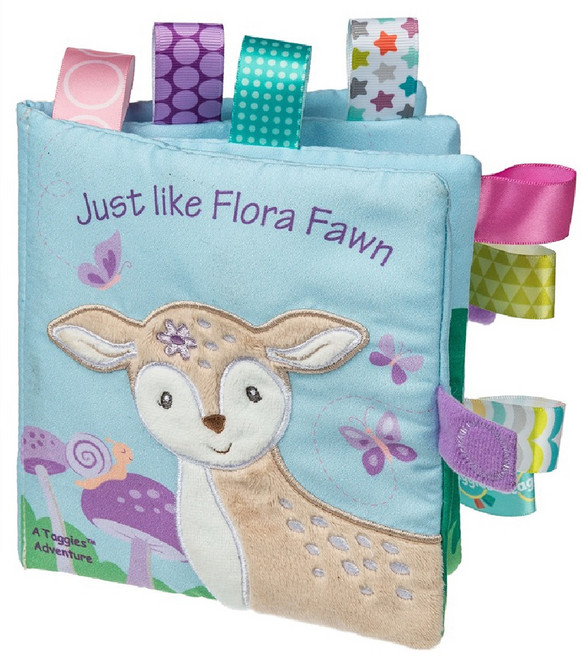 mary meyer 蜜兒 標籤布書 小鹿芙蘿拉 Just like Flora Fawn, 布書, 1個