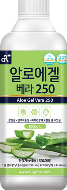 DR 알로에겔 베라 250, 1L, 1개
